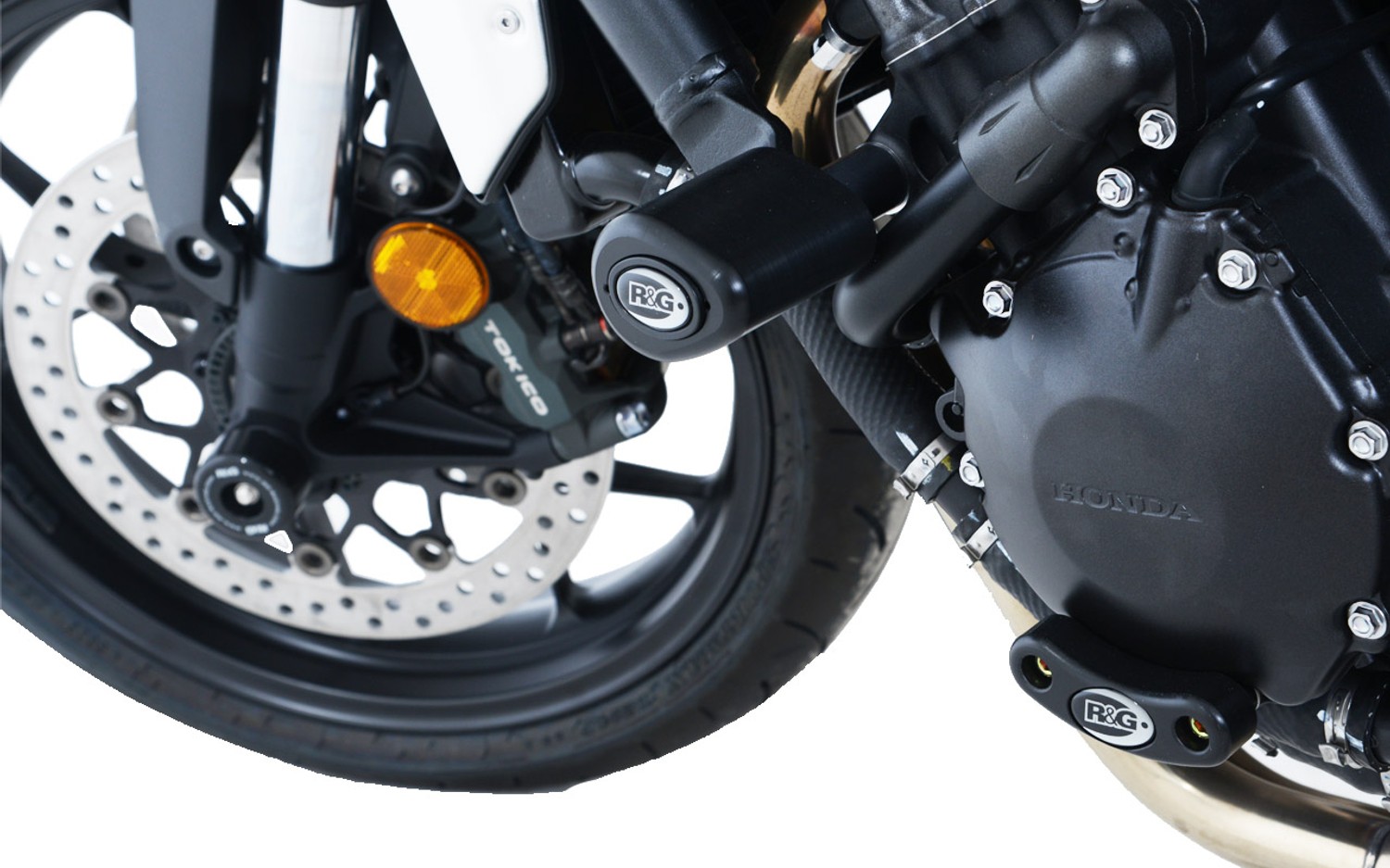 R&G Racing Aero Crash Protectors for Honda CB1000R '18-'21, CB1000RR '18-'20 R&G Racing Aero Crash Protectors for Honda CB1000R '18-'21, CB1000RR '18-'20